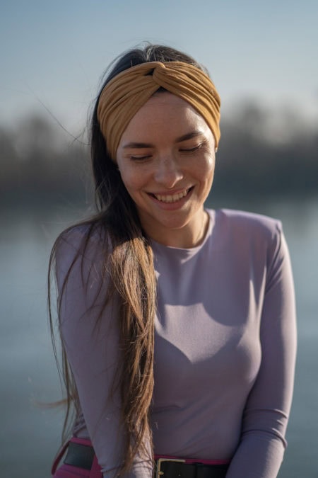 Bambusová látková čelenka Classic – Čelenky na hlavu pre každé ročné obdobie